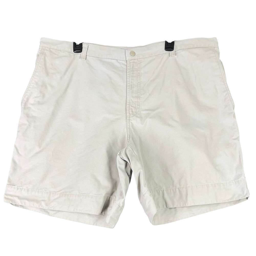 Columbia Canvas Utility Shorts Mens 42 Multi-Pocket Rugged Outdoor Hiking